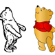Renditions of Winnie the Pooh